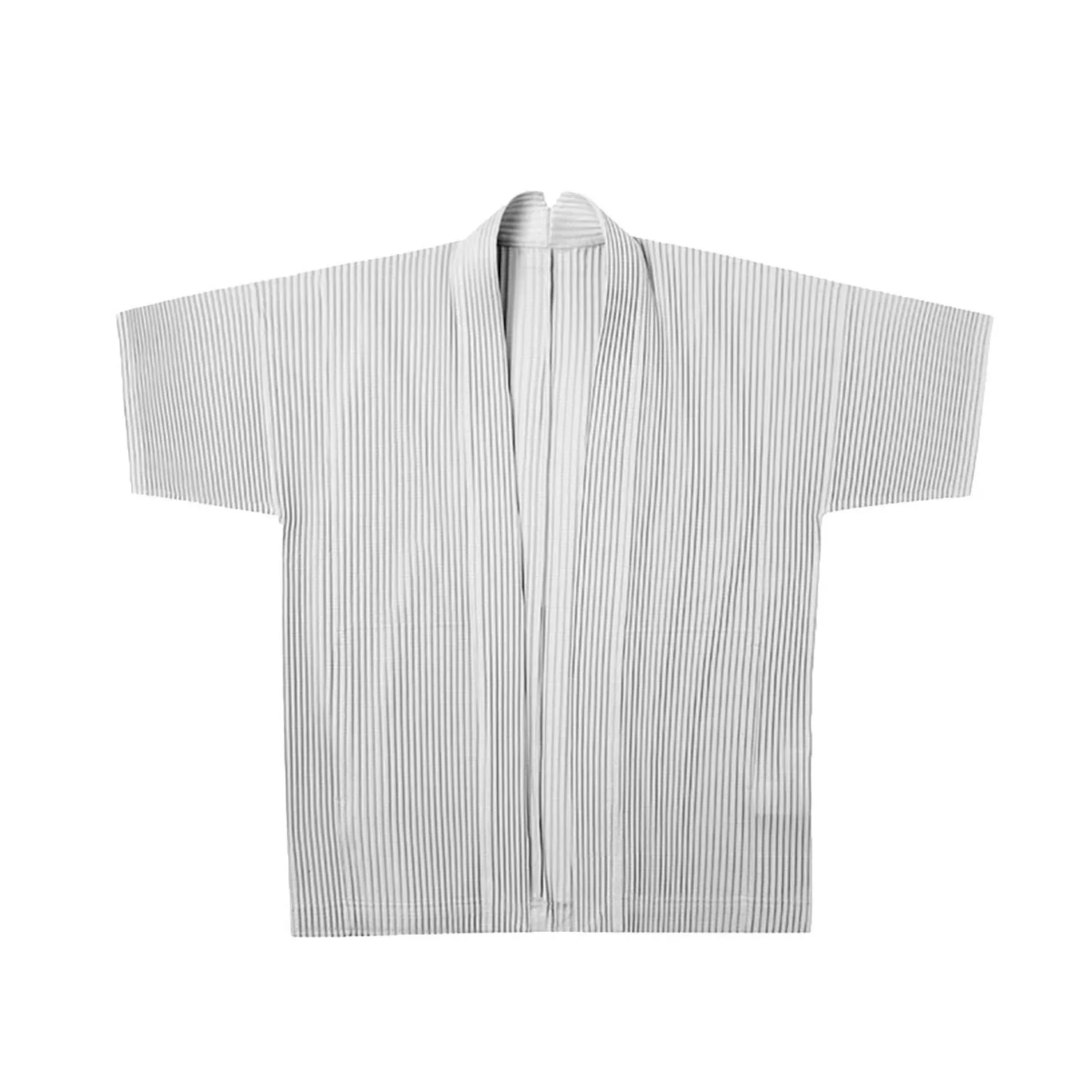 Pleats Original Design Men\'s Jacket 2024 Spring Summer Half-sleeved Cardigan Pleated Loose Large Size Short-sleeved Jacket Suit