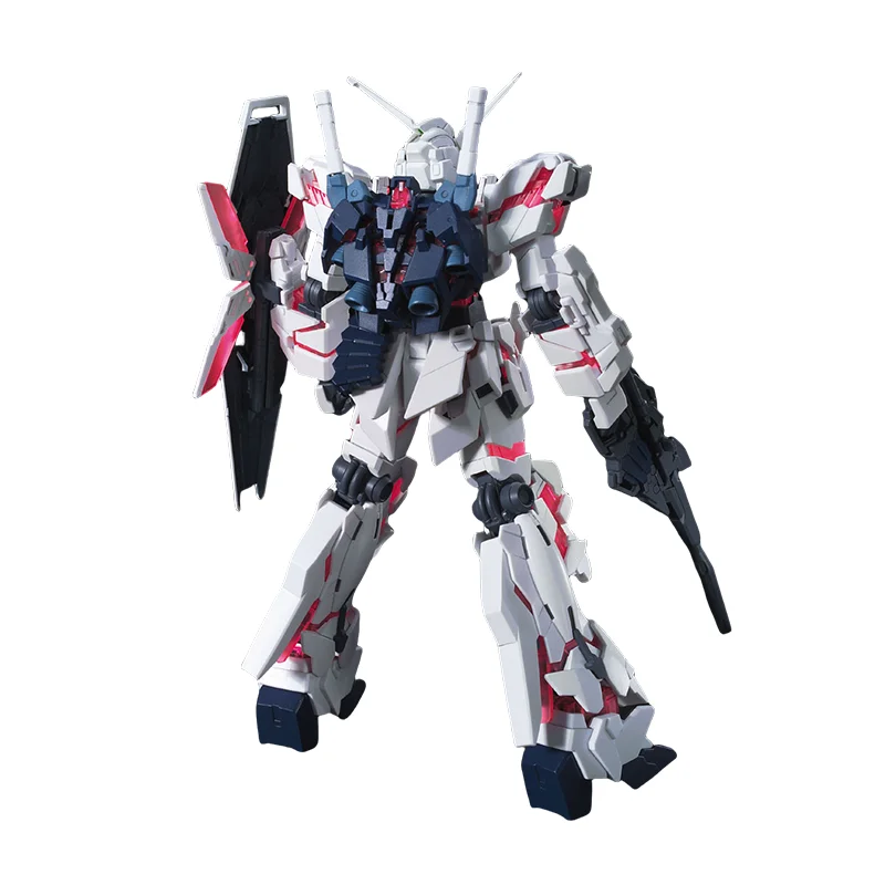 Bandai Original GUNDAM Anime Modèle HGUC 1/144 RX-0 ummy CORN GUNDAM Action Figure Assembly Jouets pour Enfants