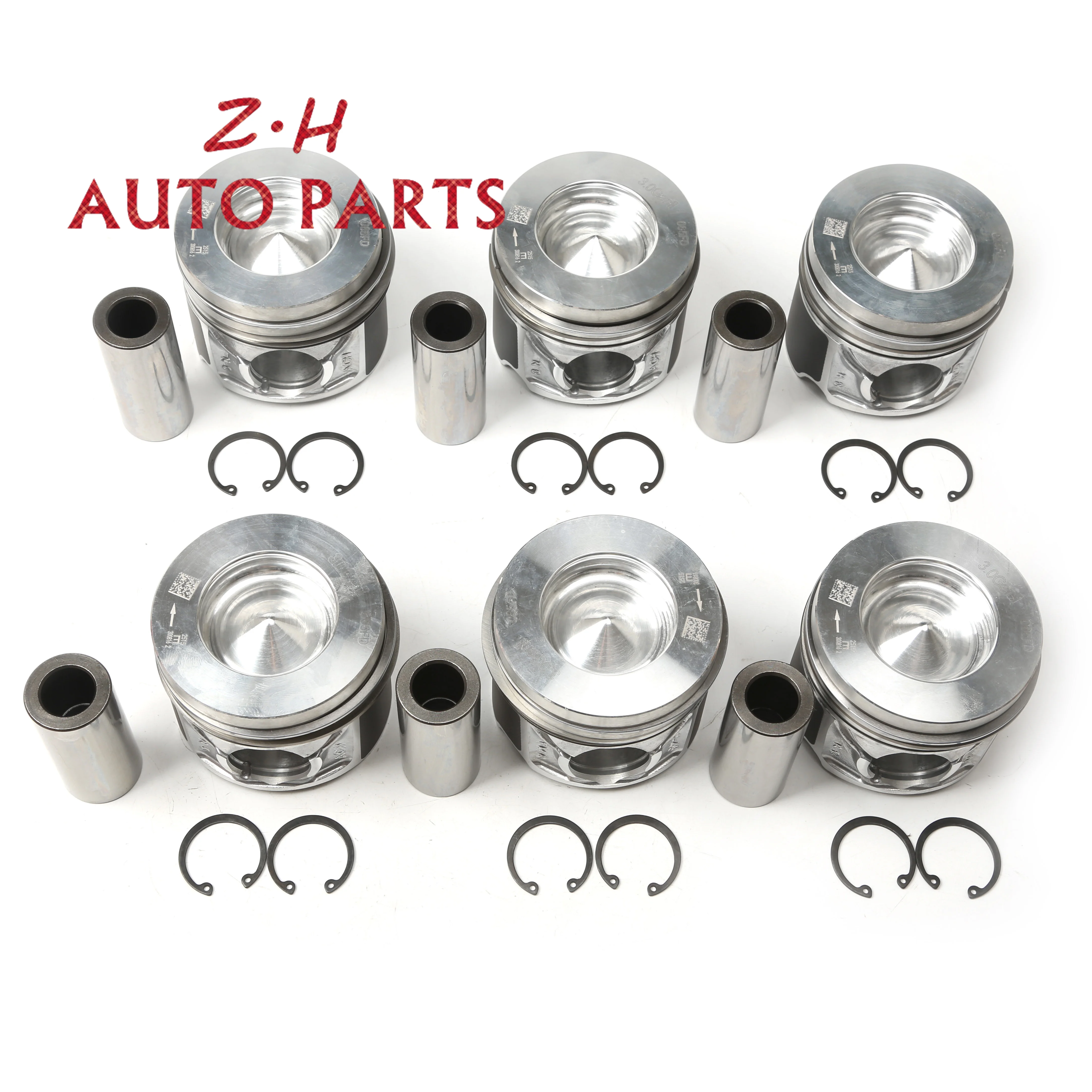 Car Piston Assembly Kit For VW Toureg Audi A4 B8 A5 Convertible A6 A7 Sportback Q5 Q7 4LB 3.0 TDI quattro 059107065BS 059198151T