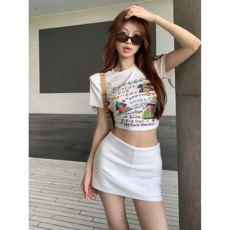 

Сексуальная юбка трапециевидной формы, женская однотонная утягивающая юбка длиной f, весна-лето, повседневная, из полиэфирного волокна, со средней талией