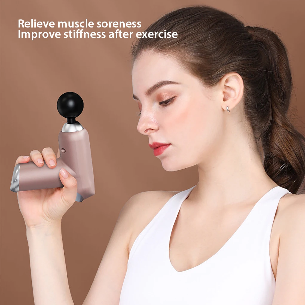 Fascia Massager LCD Muscle Massaging Vibrating Relaxation with 4 s