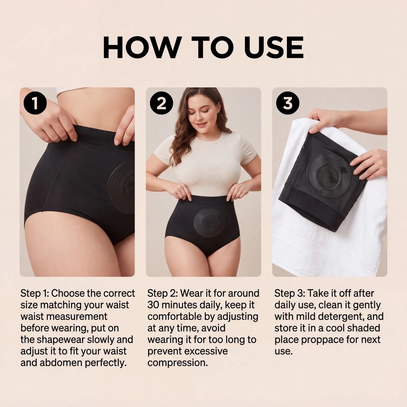 Honeycomb Tummy Control Pants High Waist Nylon Seamless Waist Trimming Slimming Breathable Skin-friendly Women Daily image 5