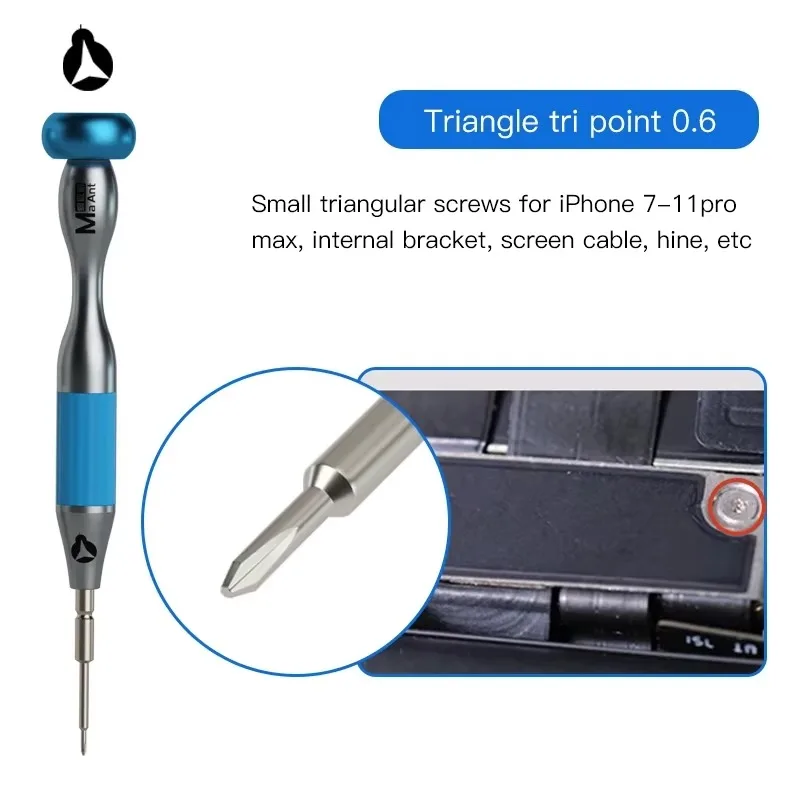 MaAnt MY-903 Spezial-Schraubendreherbit aus hochfestem legiertem Stahl mit starker magnetischer Adsorption, Demontagewerkzeug für iPhone, Android und MacBook – Detail 10