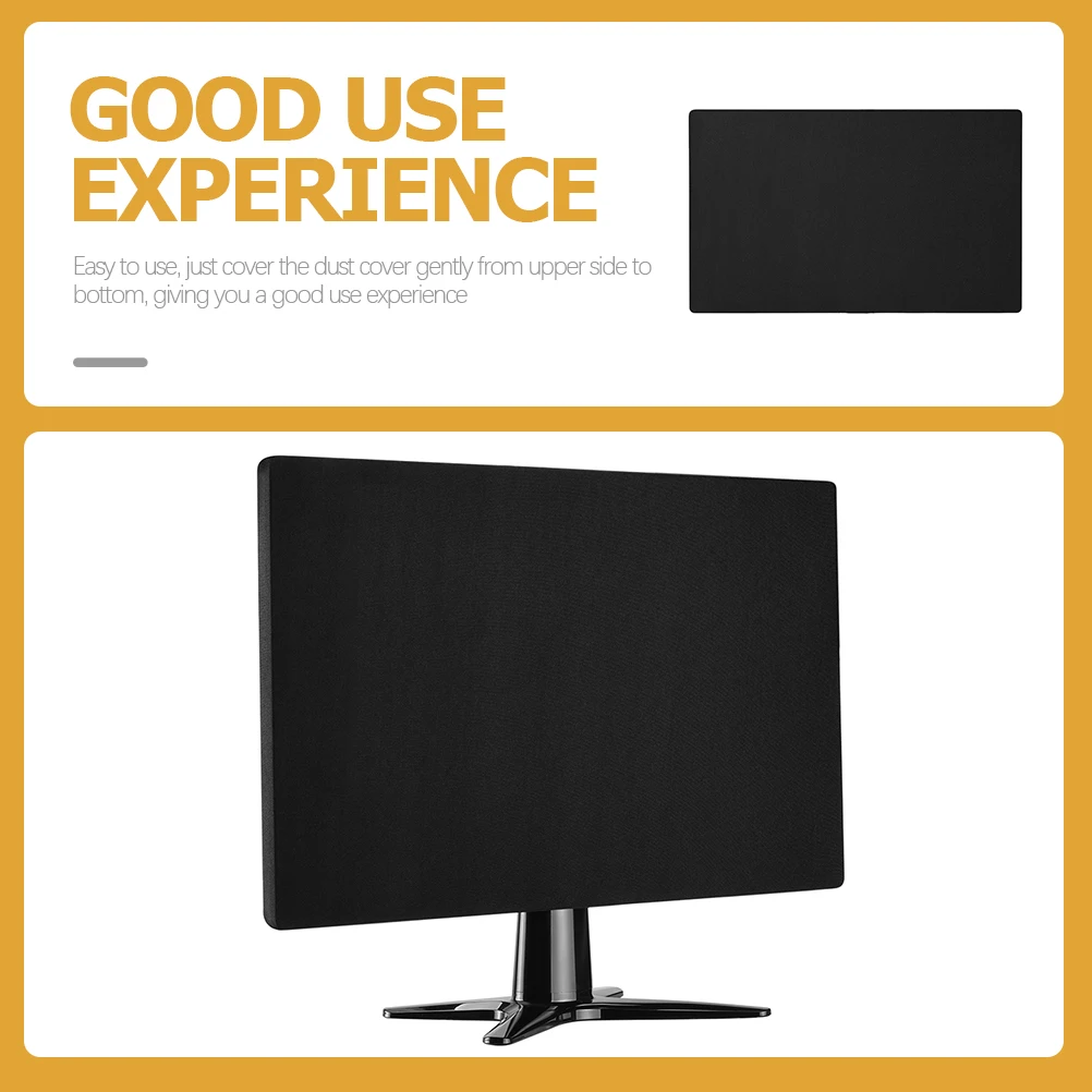 

Soft Fabric Stretchy Computer Dust Cover for Home Office Use Anti-Dust Elastic Cotton Cover for Computer Display