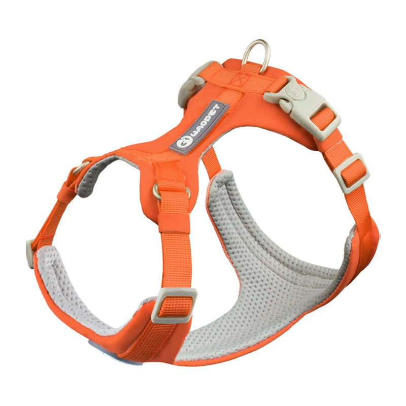 Sicherheits-Hundegeschirre, modischer Haustiersattel, kein Ziehen, verstellbare Weste, zum Gehen, Training für kleine, mittelgroße und große Hunde – Detail 8