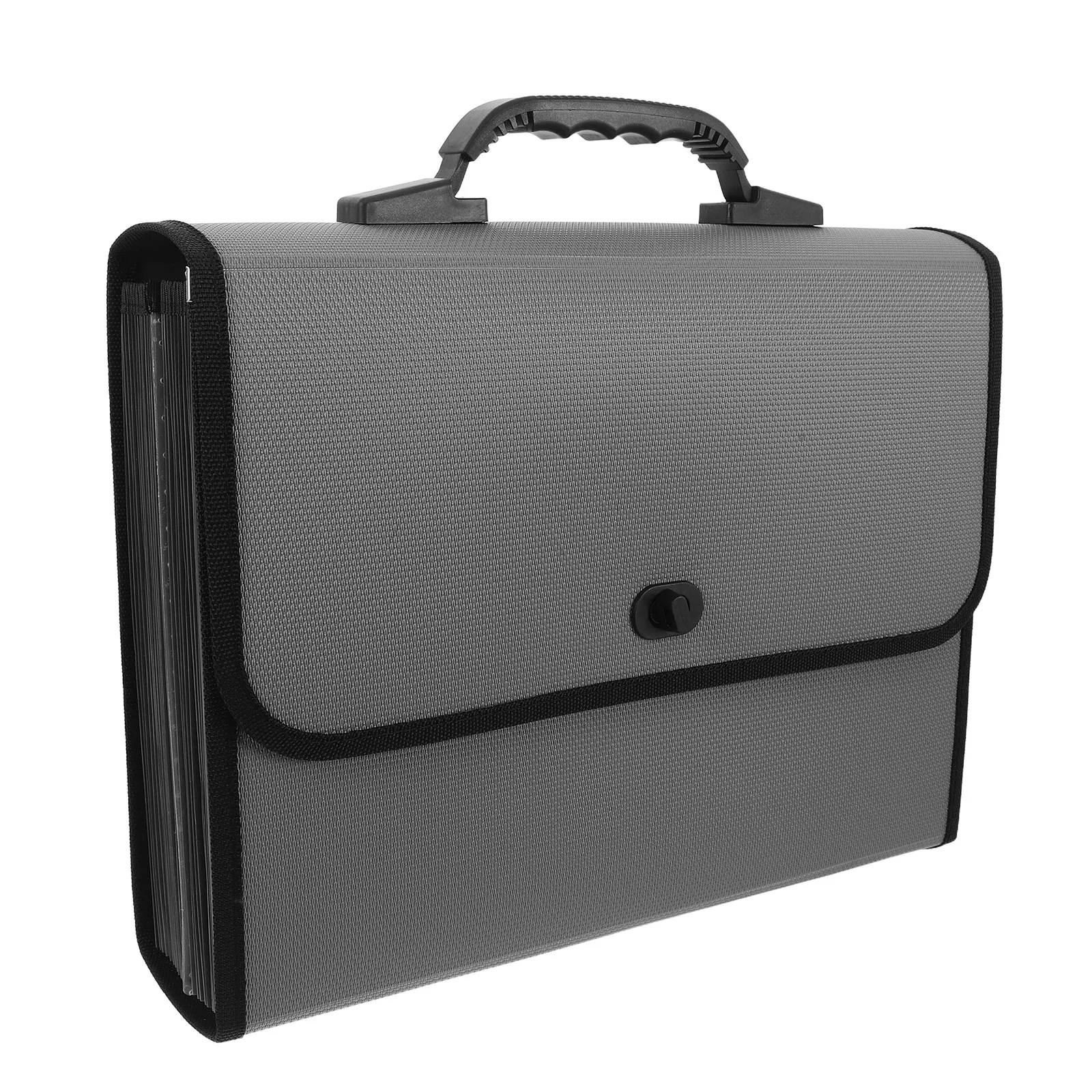 

Портативный расширяемый органайзер для документов А4 на 26 карманов, пластиковый файл-папка с ручкой и застежкой для офиса, школы, чеков