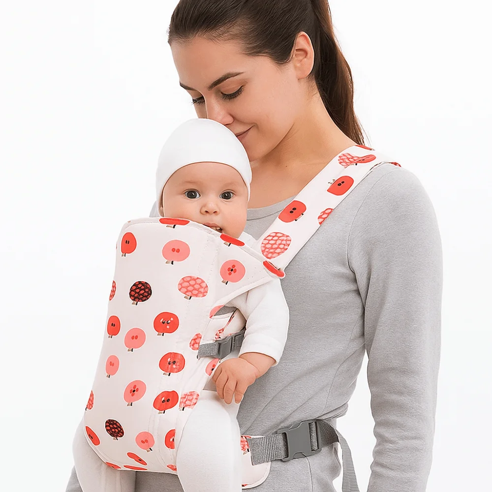

Newborn Front Holding Baby Carrier Sling Design Soft Material Baby Sling Carrier Waist Stool Strap 360 Ergonomic Carrier