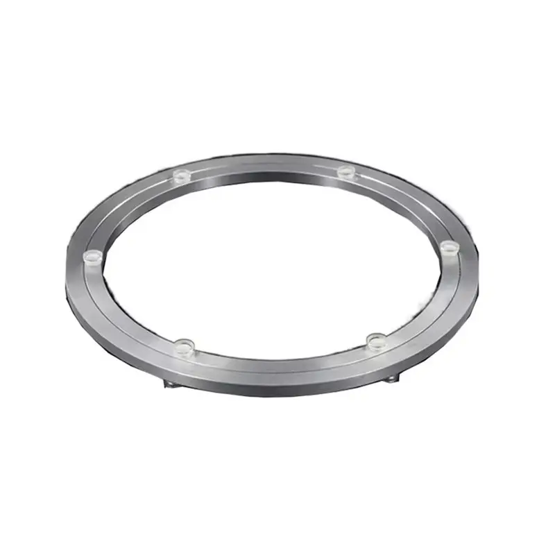 

ABBO-10/12-дюймовая гладкая алюминиевая поворотная платформа для стола, бесшумная, с легким доступом, вращающаяся подставка на подшипниках, большая грузоподъемность