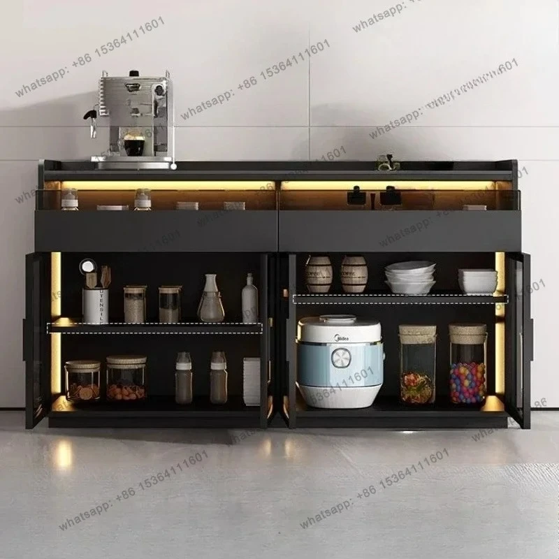

Living Room Glass Door Tea Water Cabinet Storage Cabinet Kitchen Drawer Storage Sideboard Box Decorative Bedroom Furniture