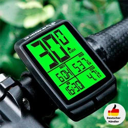 Bicycle Computer Meter Luminous Bicycle Odometer Wireless Bike Computer LCD Display Bicycle Speedometer Cycling Odometer