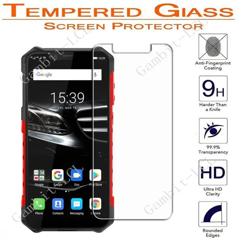 For Ulefone Armor X10 Pro X6 Pro 11 11T 5G 12 8 X9 Power 13 10 7E 9 9E X7 X8 X5 X3  Screen Protector Tempered Glass Film Cover