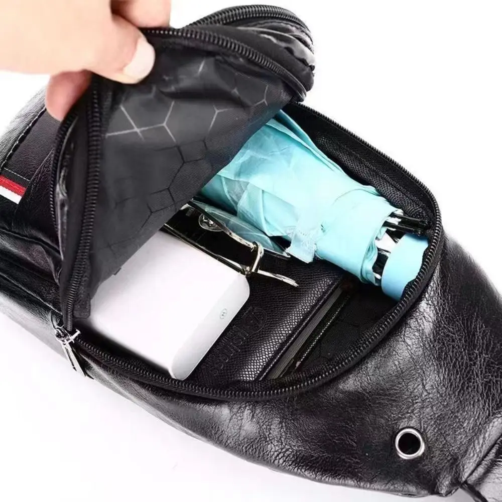 

Новая трендовая нагрудная сумка для мужчин, сумка на одно плечо, сумка через плечо, мягкая искусственная кожа, спортивная сумка на открытом воздухе, повседневная сумка на слинге