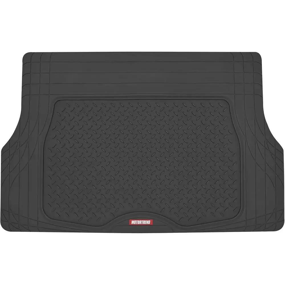 

Усиленный универсальный коврик для багажника, всепогодная защита, черный, 31.5 x 50 дюймов