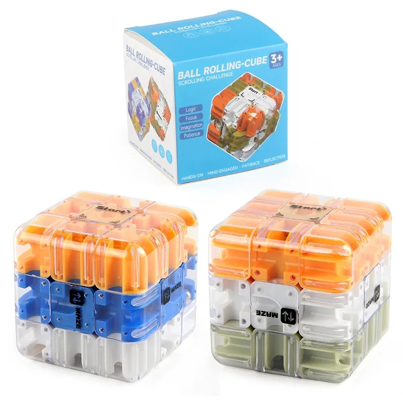 3D Doolhof Kubus Uitdaging Intelligentie Onderwijs Speelgoed Balansbal