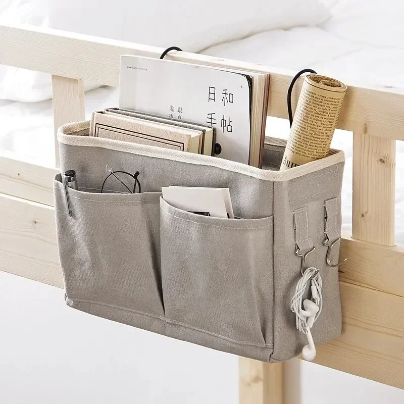 Bedside Storage Rack Dormitory Storage Basket Bedside Hanging Basket Bedside   Bedroom Bed Storage Rack