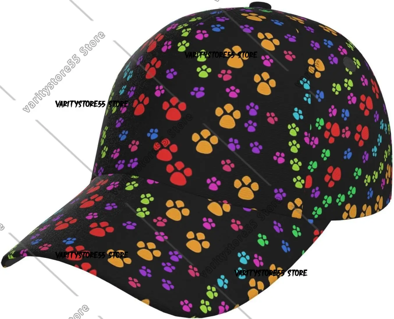 

Бейсбольная кепка с принтом собачьей лапы, бейсбольная кепка с принтом кошачьей лапы, модные шляпы Snapback, уличная шляпа дальнобойщика для женщин и мужчин
