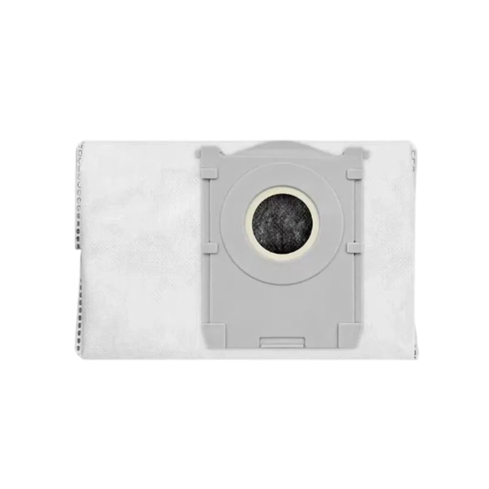 For Automatic Emptying Station Robot Vacuum Bag Meltblown Filter Vacuum Cleaner Bag For Dust Containment 99.97 Fine Dust for