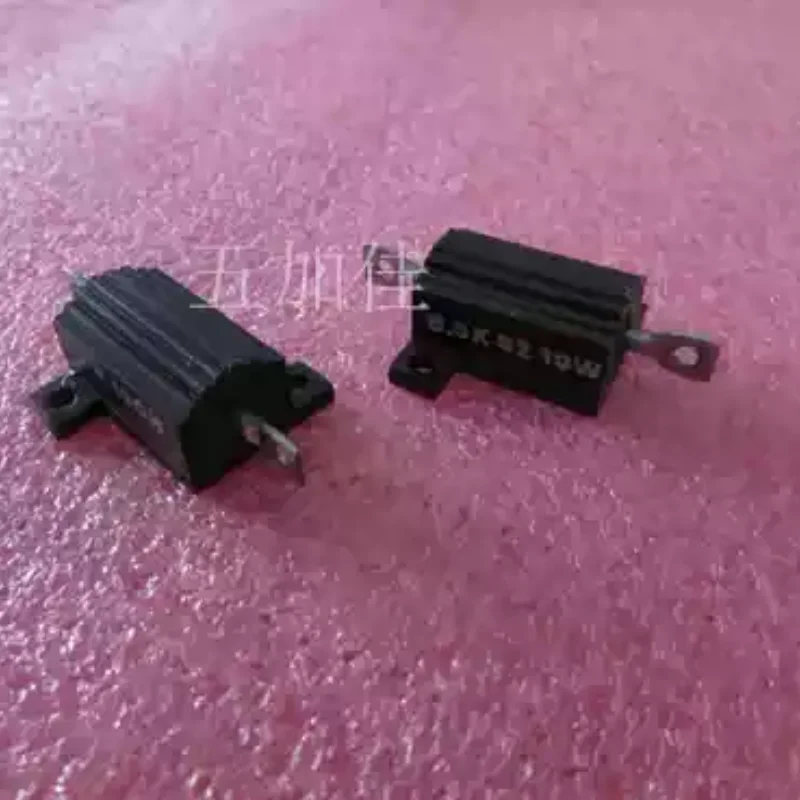 5-30pcs MFR P 10CH 10W 6.3K 6300 OHMS 3% black aluminum shell resistor