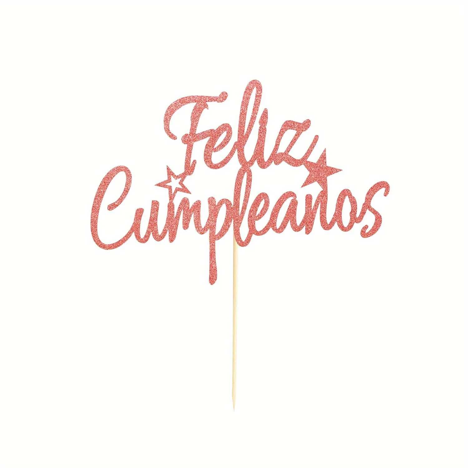 1 Stück Feliz Cumpleaños Tortenaufsatz - Spanische Feliz Cumpleaños Tortendekoration, Fiesta-Themen-Party-Dekorationszubehör – Detail 6