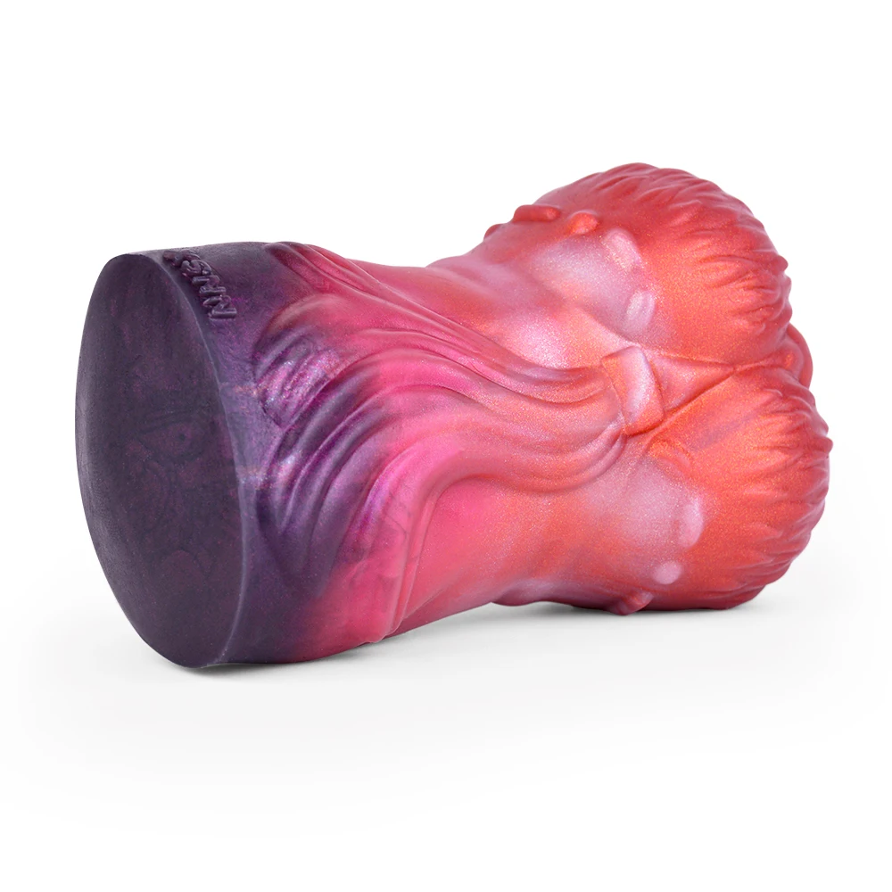 GEEBA Double Channel Male Masturbators Cup Realistic Horse Vigina Sex Toys for Men Pocket Pussy Silicone Adult Erotic Products