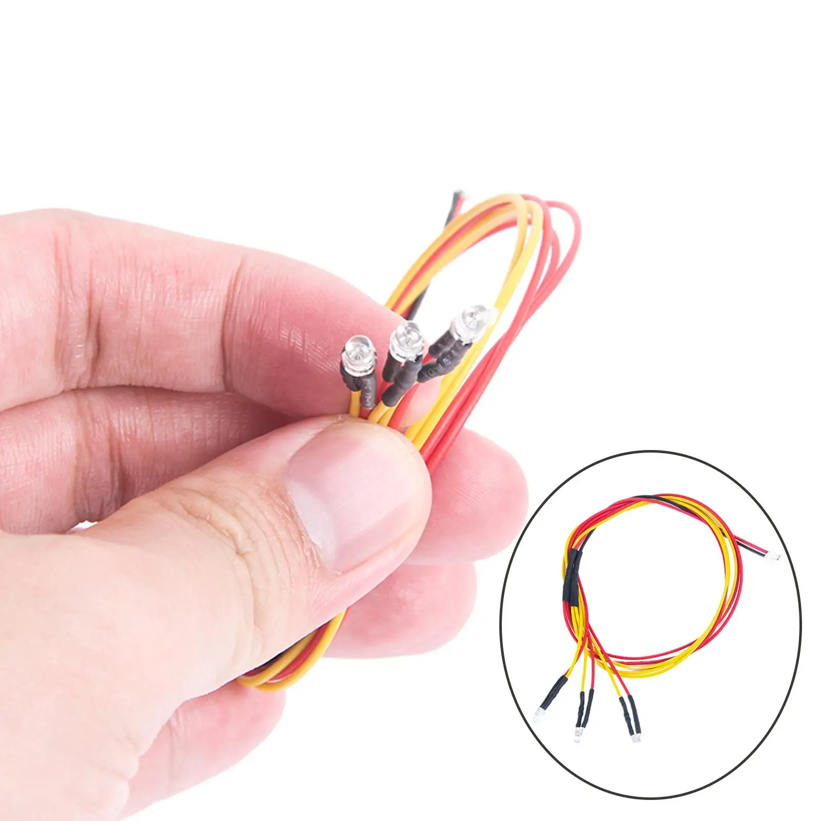 

RC Car Side Rear Light Group Kit for WPL D42 1/10 RC Car Modification Parts