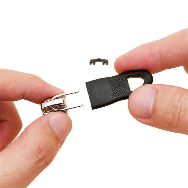 8 Stuks Vervangende Rits Pull Puller End Fit Touw Tag Kleding Ritssluiting Gebroken Gesp Ritssluiting Tab Tas Koffer Naaibenodigdheden