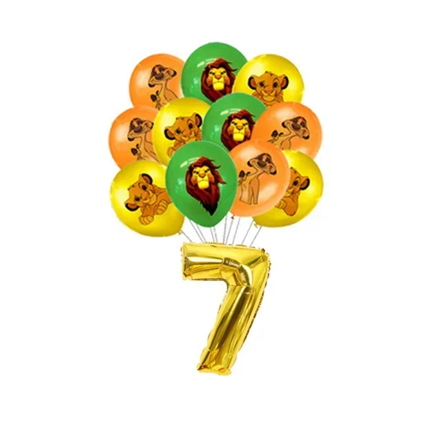 Simba König der Löwen Geburtstag Party Dekorationen Einweggeschirr Ballon Tischdecke Serviette Tasse Kuchen Topper für Kinder Babyparty