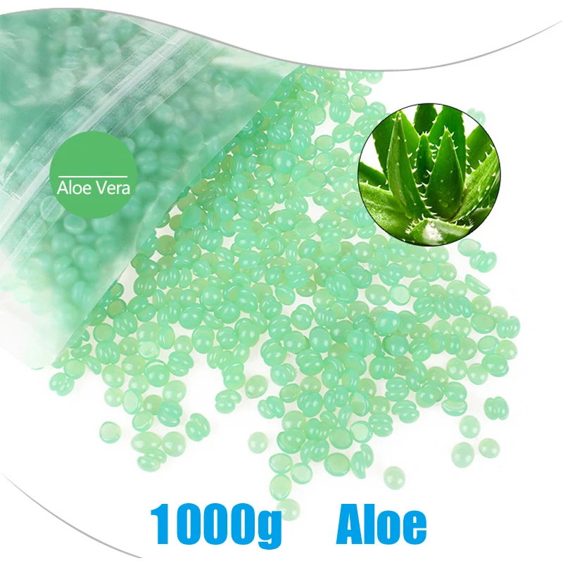 1000g 500g Waxen Wax Bonen Voor Ontharing Full Body Hot Film Harde Ontharingswas Kralen Voor Wax heater Machine Harde Wax Bonen
