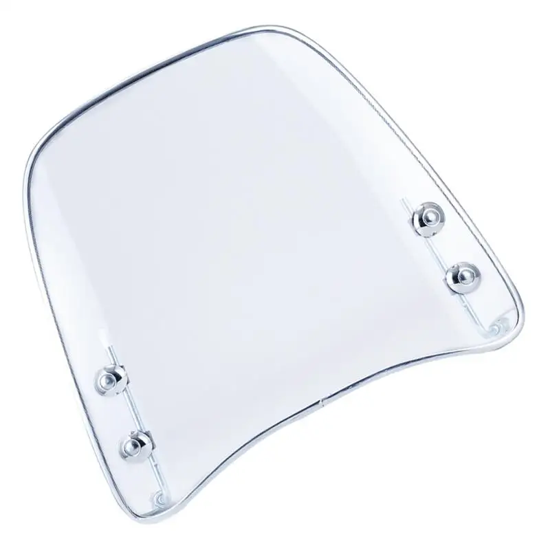 

Motorcycle Windshield Extension Motorcycle Windscreen Wind Deflector Flexible Front Flyscreen High-Definition Large Wind