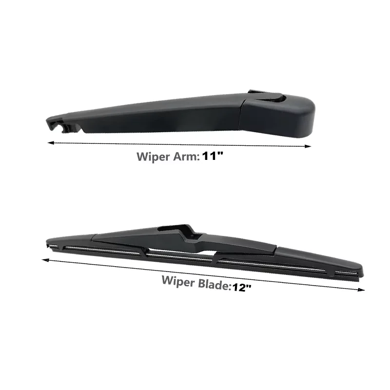 13 "شفرة الممسحة الخلفية وذراع مجموعة عدة لشركة هيونداي إنسينو 98811 G3000 الزجاج الأمامي نافذة خلفية نظيفة 2018 2019 2020 #4