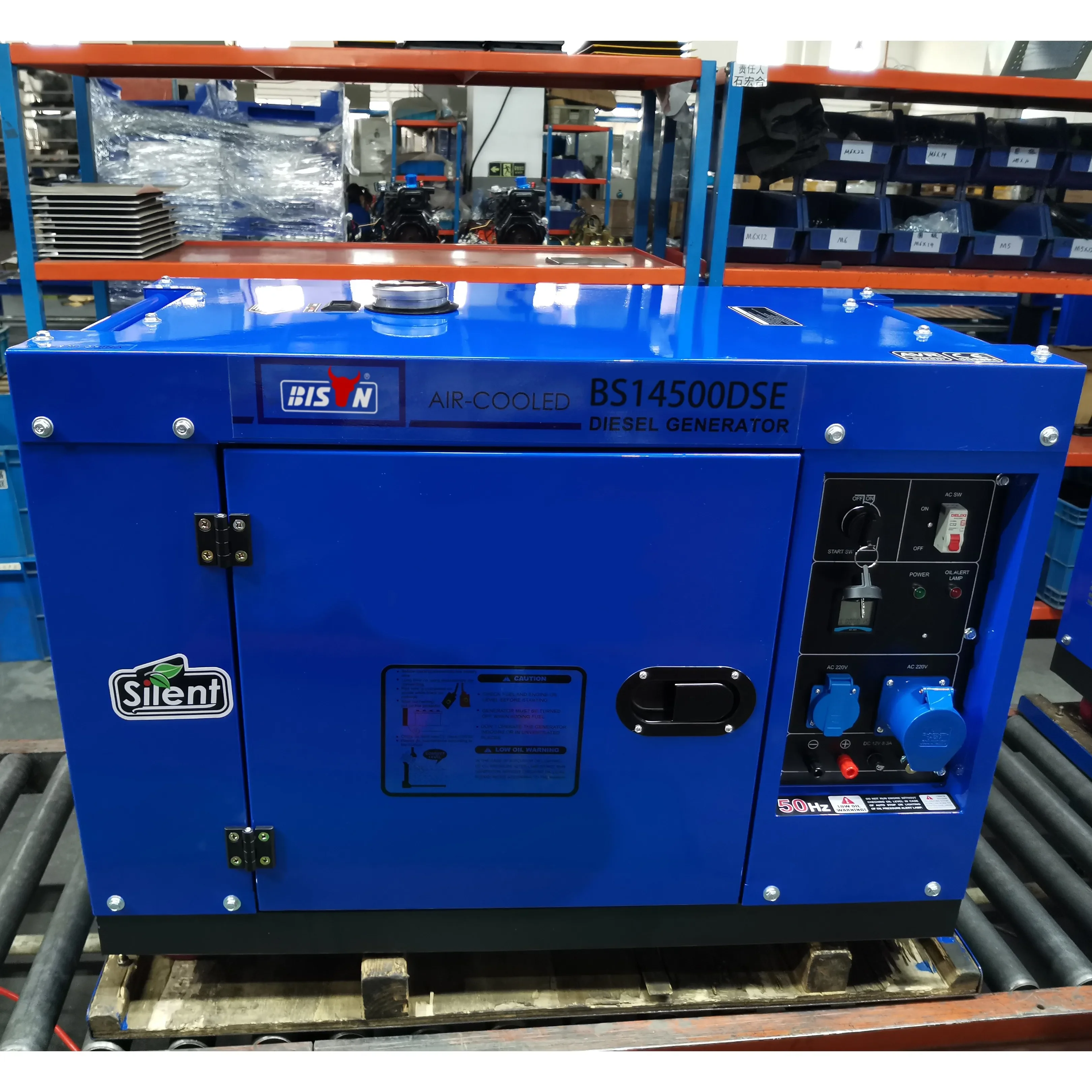 Wholesale Standby Backup 1102FE Manual Electric Start Air-Cooled 10Kva 12Kw Super Silent Diesel Generator