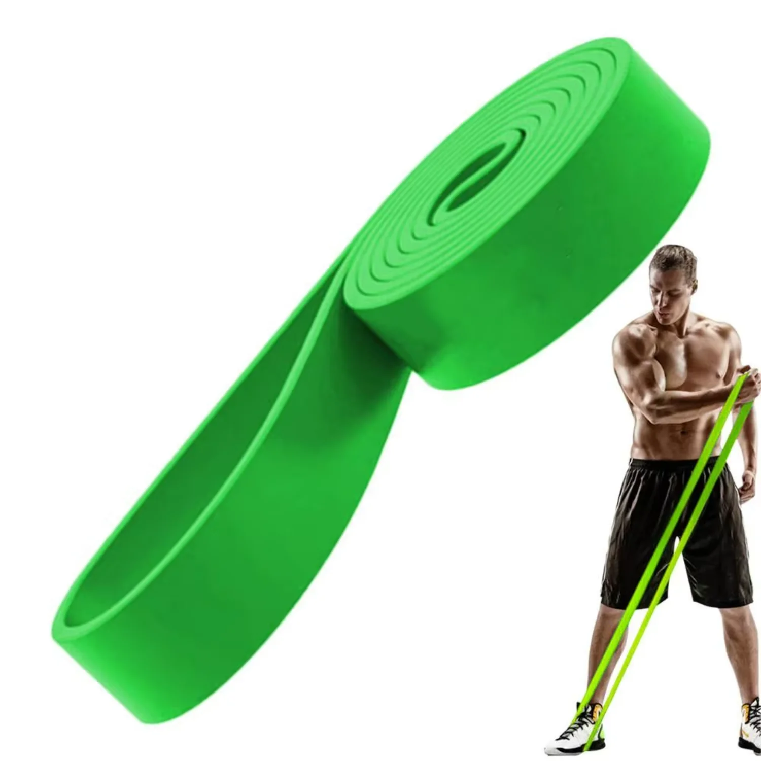 Stretch Resistance Band Exercise Expander Elastic Fitness Band Pull  Assist Bands  Training Pilates  Gym Workout