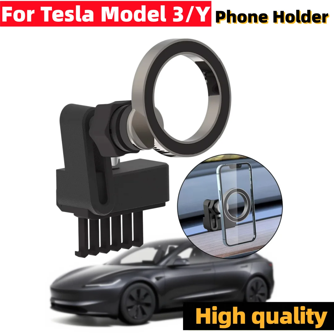 

Держатель для мобильного телефона, универсальная подставка для смартфона, поддержка вращения на 360 градусов, автоаксессуары для Tesla Model 3 Model Y