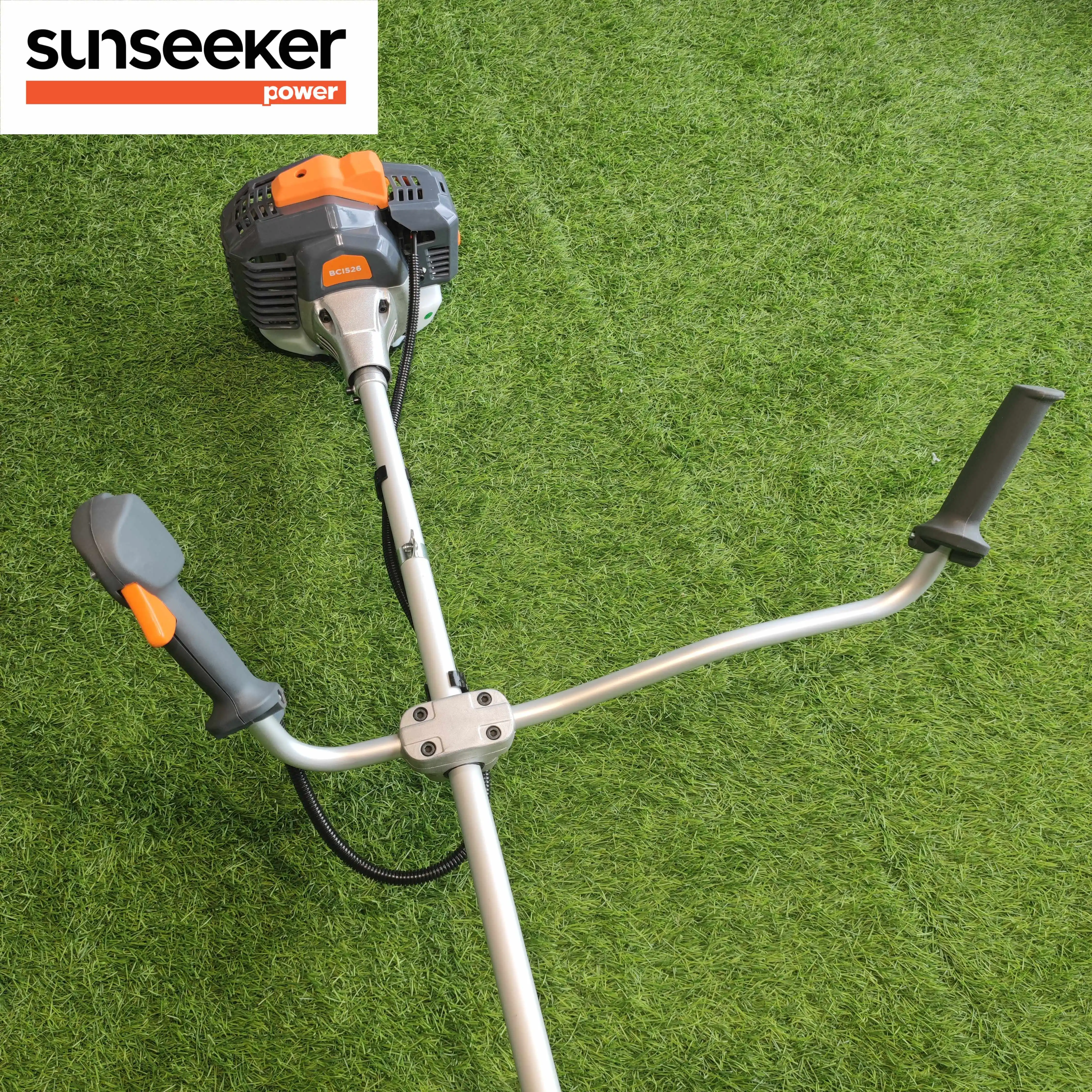 Custom BCI526U Industrial 25.4CC 2-stroke Brush Cutter Side Hanging Type Hand Push Gas Lawn Mower For Garden And Farm