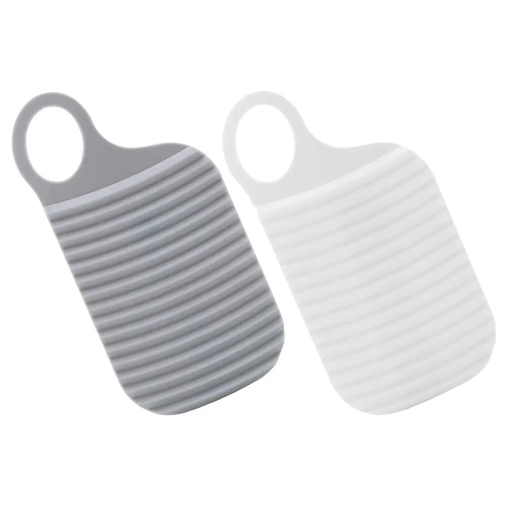 

2pcs Bright Color Manual Washing Board For Laundry Underwear Socks Small Clothes Hand Wash Tool Durable Portable Water Saving