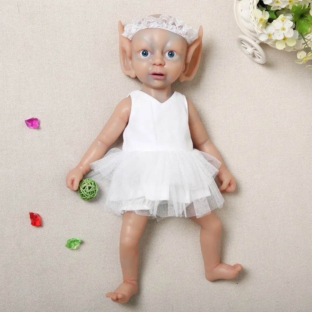15 Inch Realistic Soft Silicone Reborn Baby Girl Doll 39cm Newborn Collectible with Clothes for Doll Enthusiasts