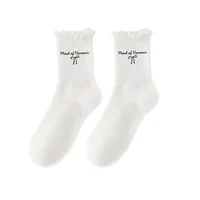 1Pair Bride Bridesmaid White Wedding Short Socks Wedding Party Wear Bridal Shower Bachelorette Gift Bridesmaid Accessory Socks 5
