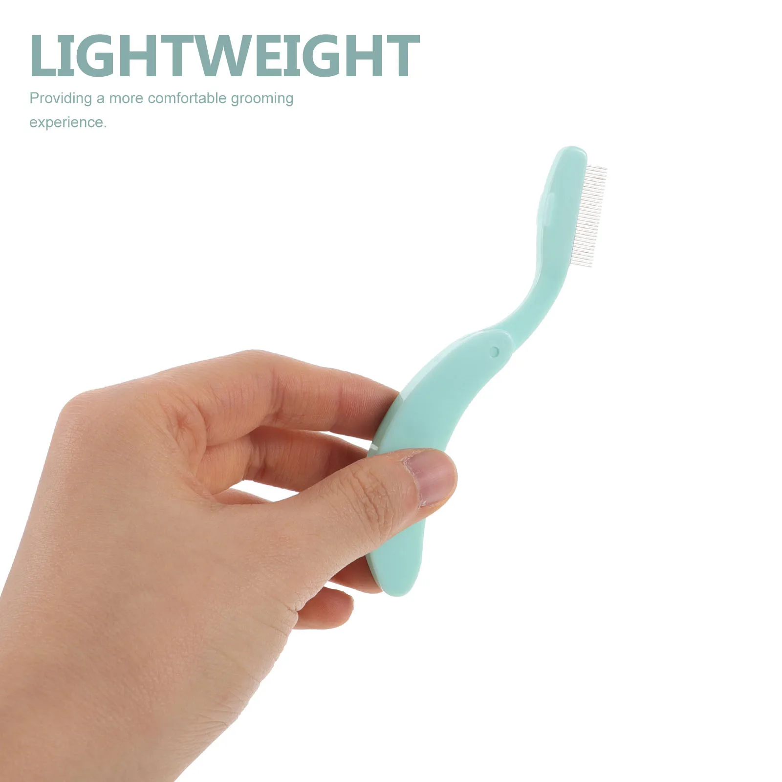 

5Pcs Folding Eyelash Comb Metal Lash Comb Separator for Eyelashes Eyebrow Grooming Portable Makeup Beauty Tool