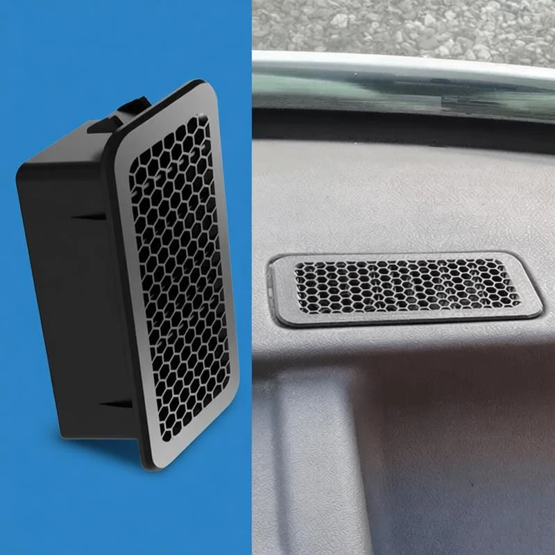 1pc Dash Air Vent Dashboard Air Vent Grille Dashboard Black Vent Grill Cover Windscreen Dash ABS For VW Transporter T4 Multivan