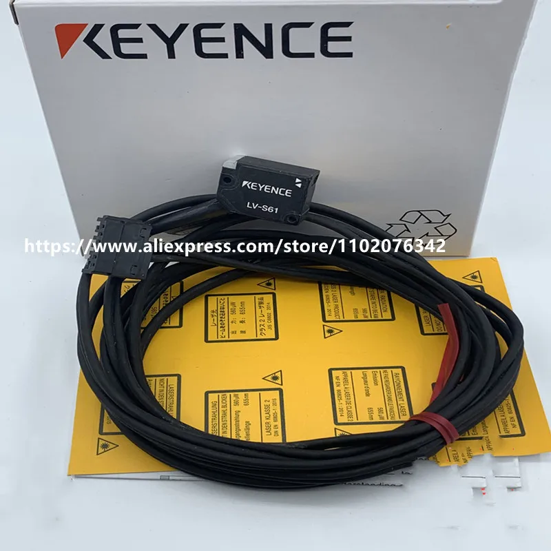 مستشعر الليزر الرقمي الأصلي الجديد Keyence LV-S61 LV-S62 LV-S71