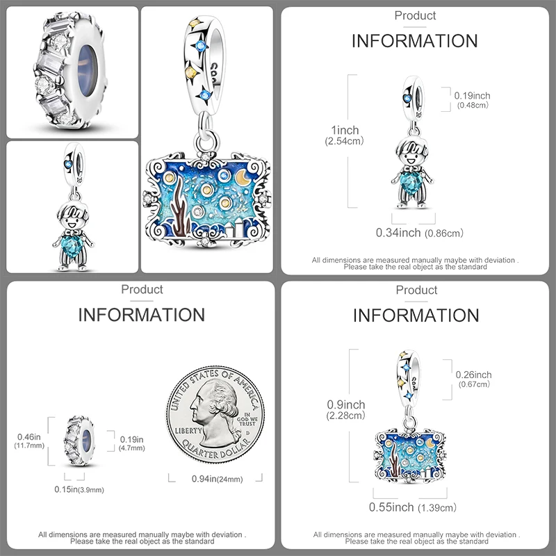3-teiliges Charm-Perlen-Set, bunte Emaille-Tier-, Blumen- und Herz-Anhängerperlen für DIY-Armband, Halskette, Schmuckherstellung, Geschenk für Frauen und Mädchen – Detail 25