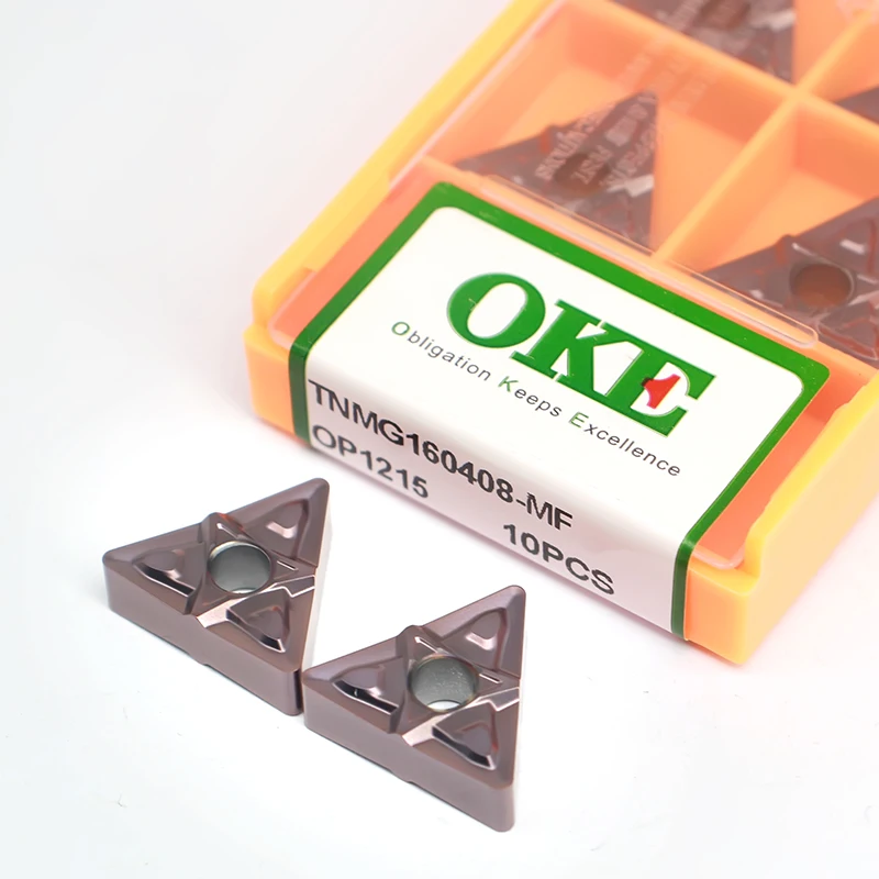 100% Original TNMG160404 TNMG160408 OP1215 OP1315 Carbide Insert  Lathe Machining Turning Tools TNMG Inserts