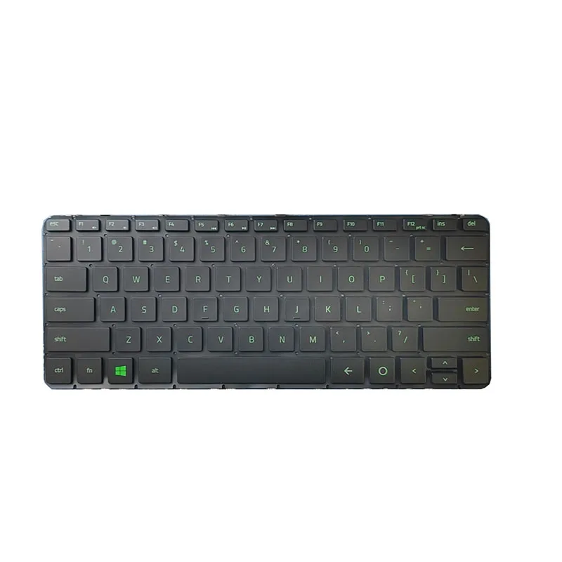 Gaming Lapboard Keyboard For RAZER RZ03-0133 RZ84-01330100 United States US Black Without Frame