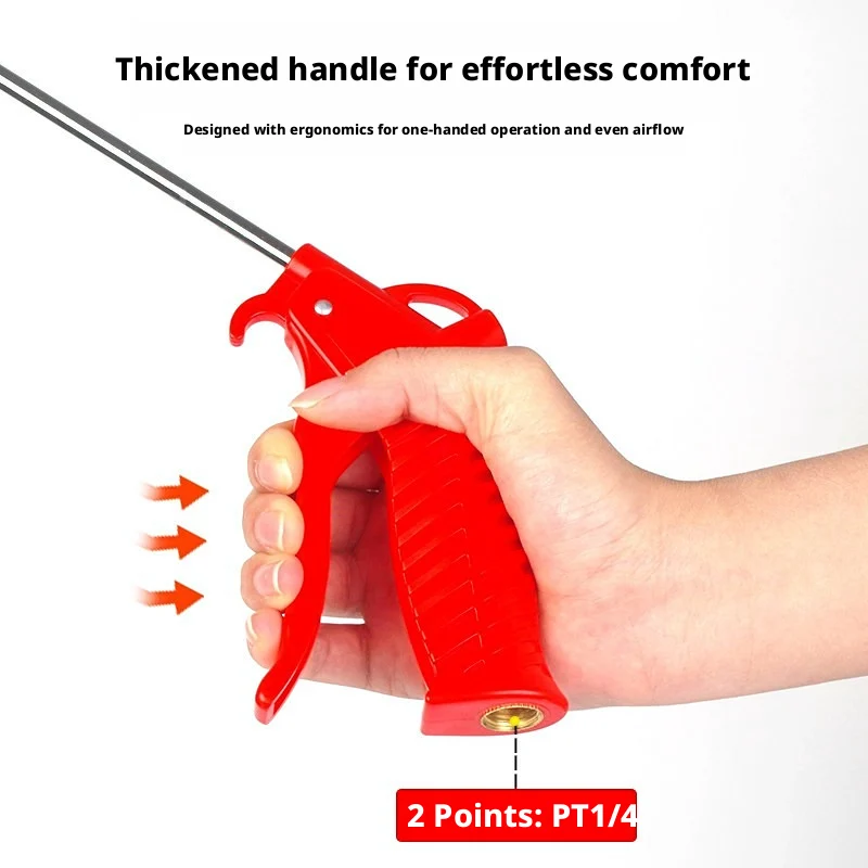 AirTAC AG Air Blow Dust Collector Powerful Air Duster with Extension Nozzle for PC Keyboard Car & Home
