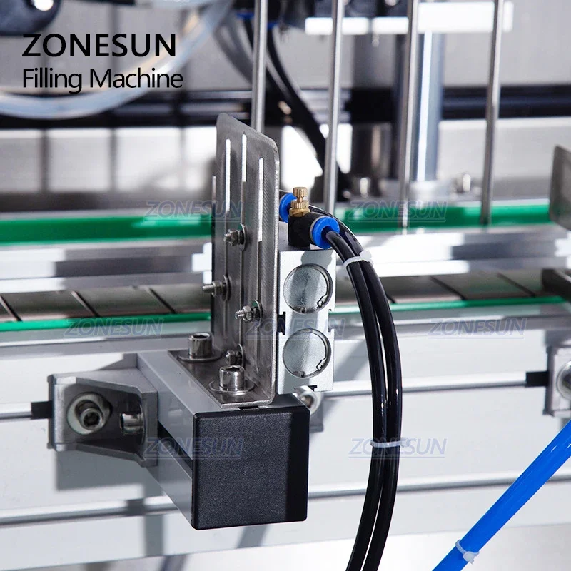 ZONESUN ZS-VTPP80C Automatic Peristaltic Pump Filling Machine Aerosol Soda Beverage Wine Drink Perfume Bottle Filler