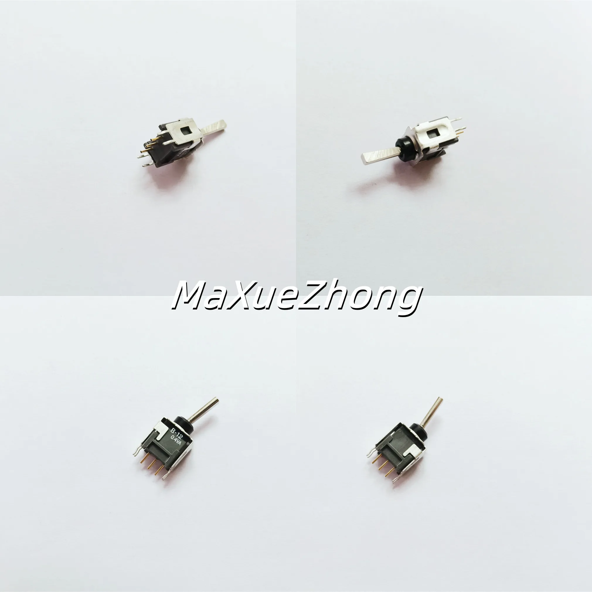 Original new 100% B-12EB waterproof dust button switch 3pin 2gear with bracket 0.4VA rocker