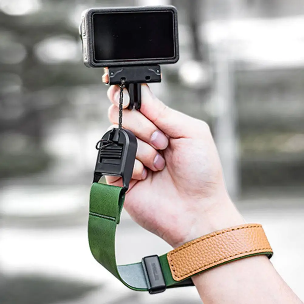 Cinturino da polso per fotocamera a sgancio rapido compatibile con Insta360 e action cam Accessori sicuri per action cam portatili