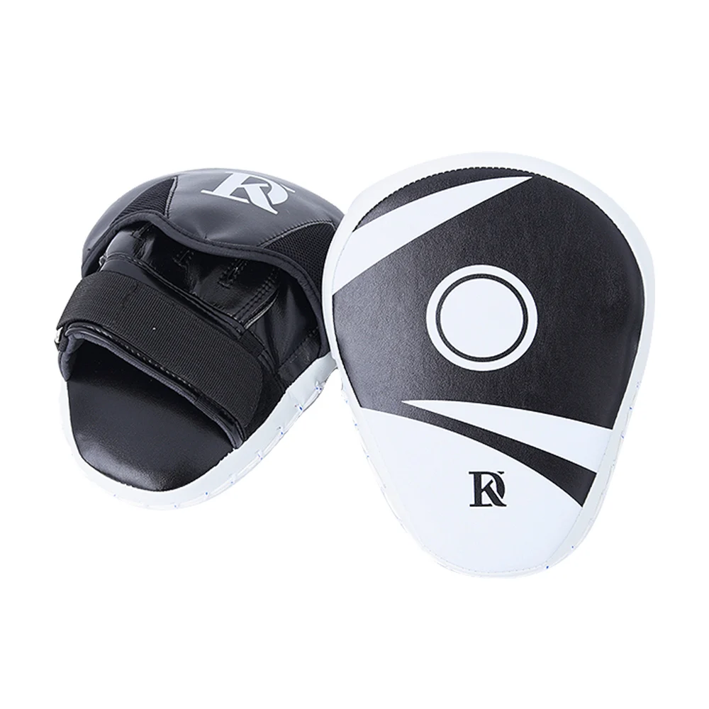 Dracula 1 pair of curved microfiber Boxing Pads Focus Punching Mitts Hand Target for Kickboxing Karate Muay Thai Kick Sparring