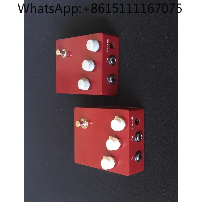 LY-ROCK Overdrive Guitar Pedal, Red Horse Clone Rock Stompbox Same Tone As Original