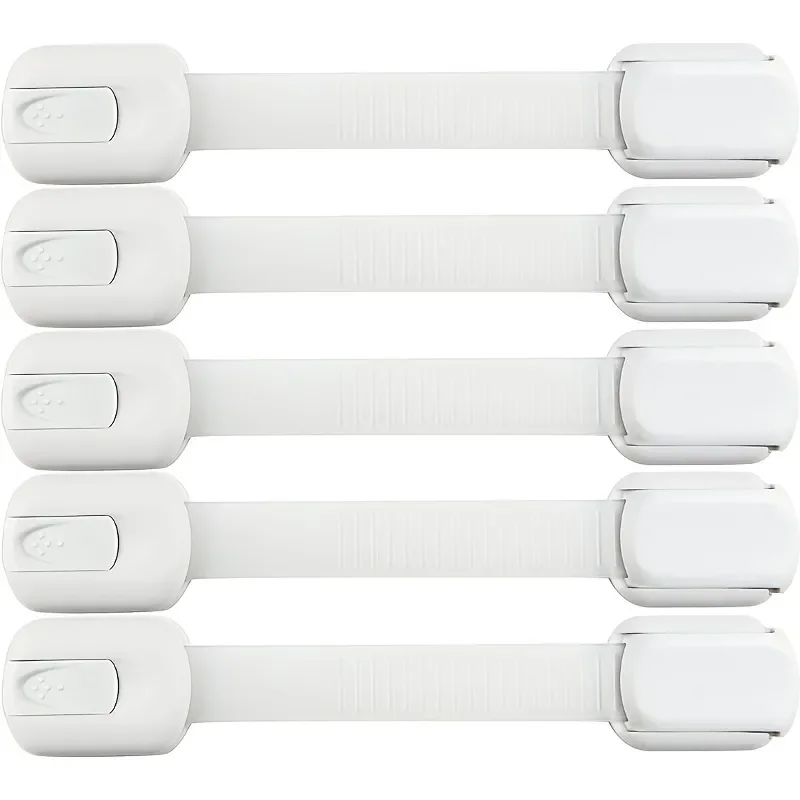 

Baby Safety Lock Drawer Child Safety Cabinet Locks Adhesive Cabinet Drawer Door Latches Baby Safe Straps